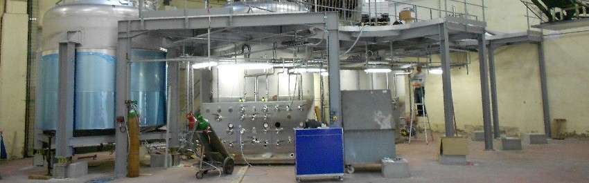 Plateforme industrielle galvanisée, industrie pharmaceutique à Lyon